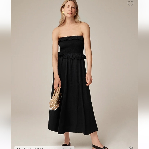 J. Crew Dresses & Skirts - J Crew Ravenna dress in ramie CK835 Size L NWT